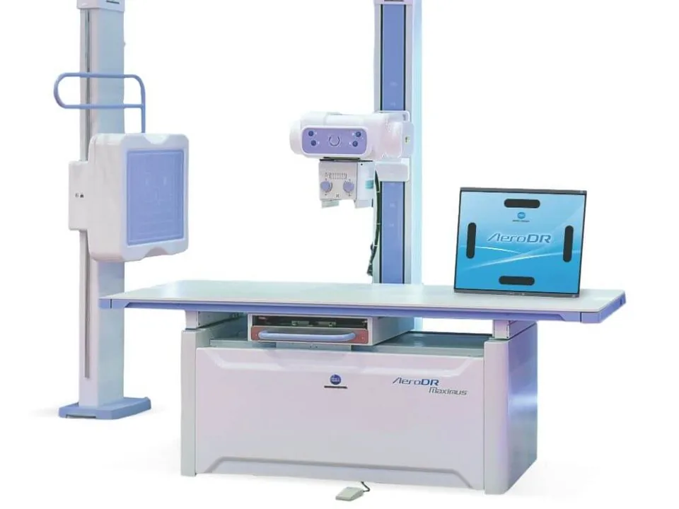 Raio-X fixo AltusDR com detector AeroDR Maximus
