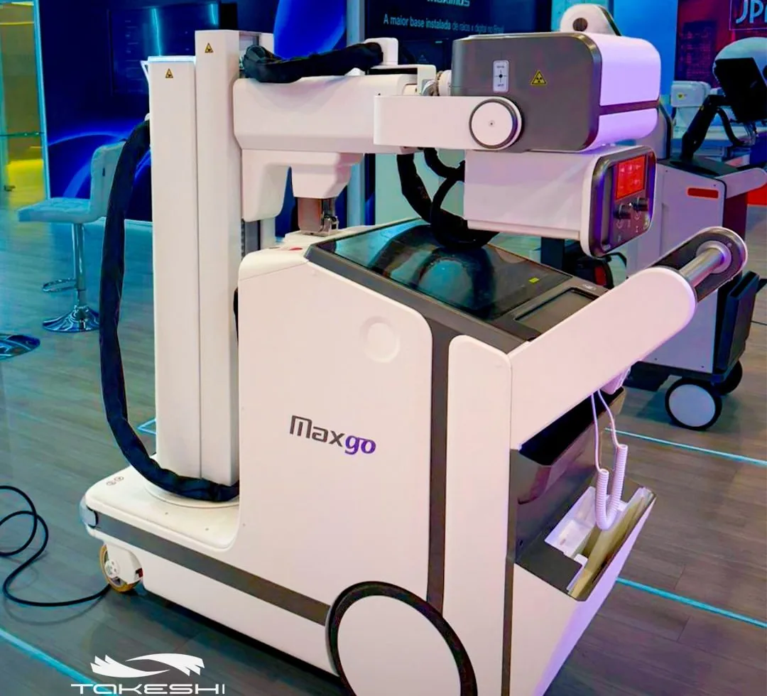 Raio-X portátil AeroDR MaxGo apresentado pela Takeshi Med